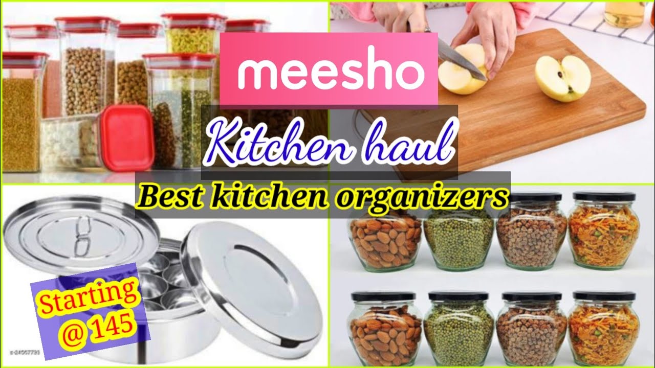 Meesho Kitchen Items Starting @ 145 | Meesho Kitchen Haul | Meesho Home Organizer  haul | MeeshoHaul