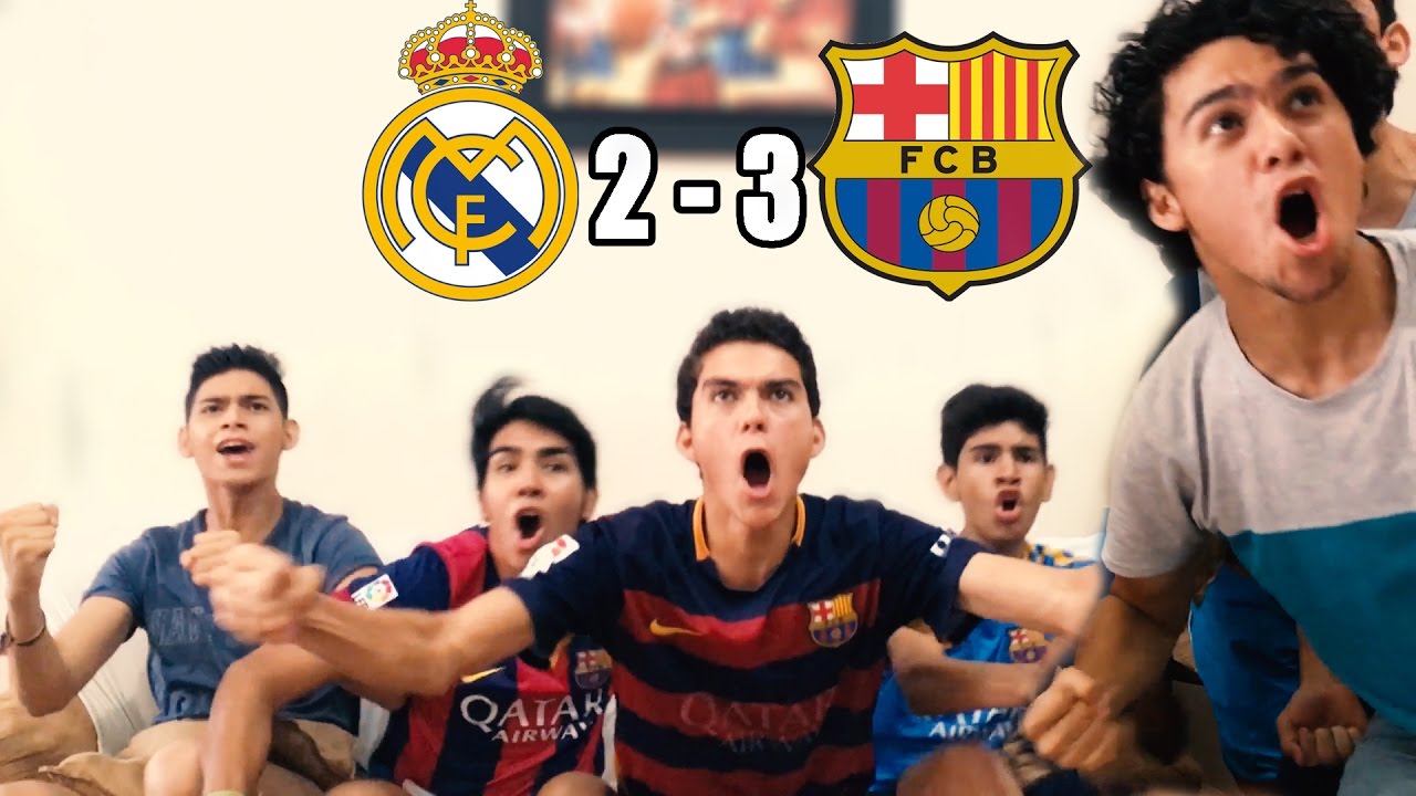 Real Madrid Vs Barcelona 2-3 |LaLiga Santander 2016/17| (REACCIONES DEL HINCHA)