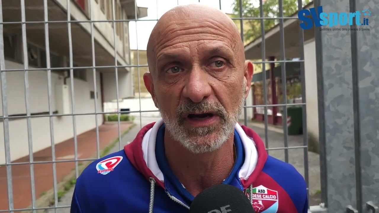 Vadese. Oliva dopo il 3-0 incassato dal Masone: 