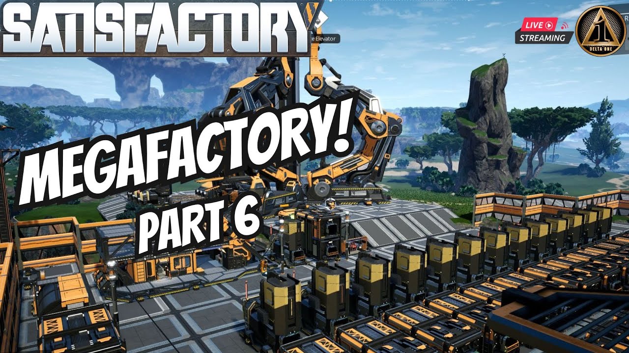 Building a Satisfactory Mega-Factory!| Palisfactory Part 6