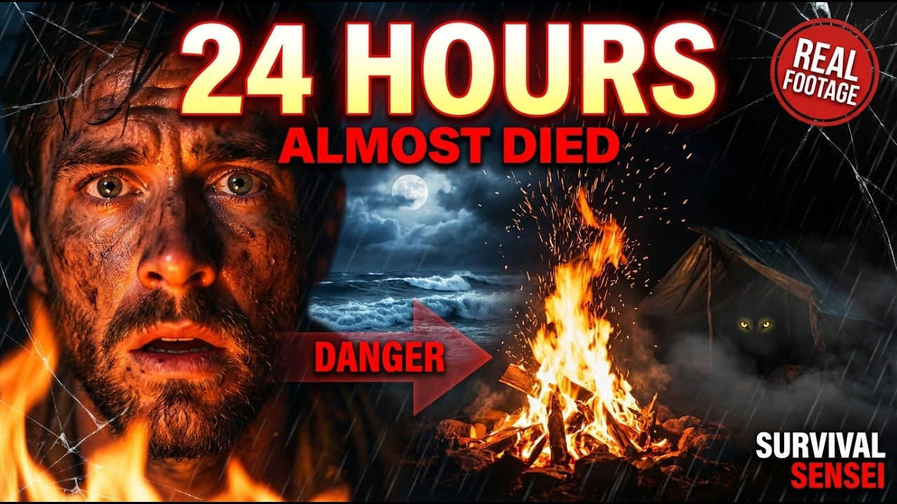 How I Survived 24 Hours ALONE on a Deserted Island with ONLY This