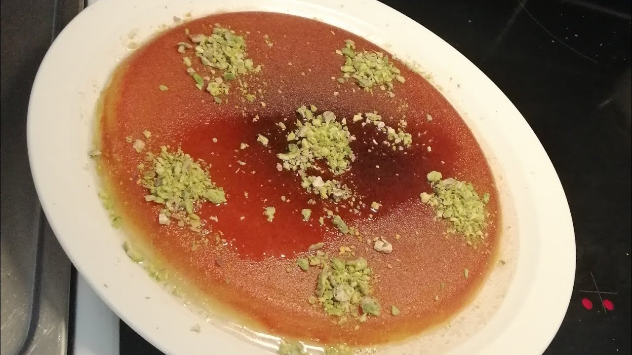 طريقة كنافه نابلسيه بالجبنه بطريقة الصباغ