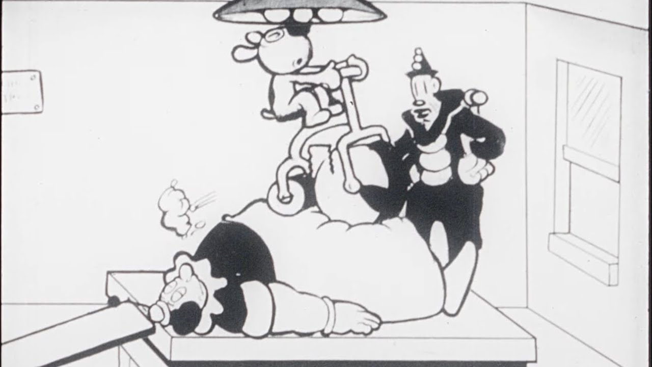Koko's Kink | 1928 | Inkwell Imps | Koko the Clown | Max Fleischer Studios Cartoon