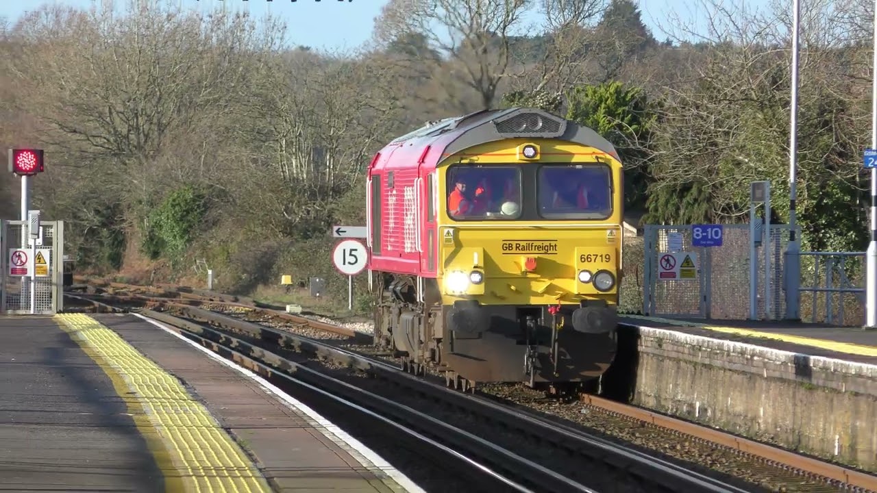 'Inspiration' arriving at the Swanage Railway (16/02/26)