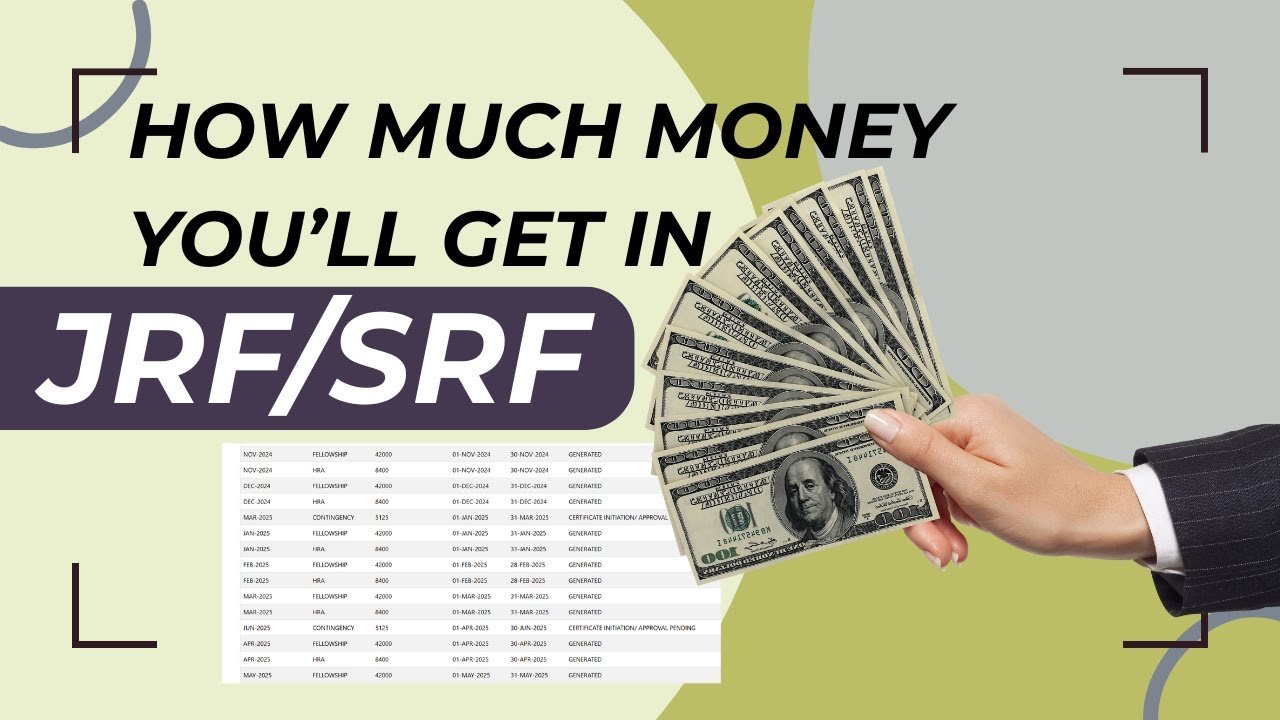 JRF Fellowship Amount 2025 | JRF Fellowship Amount Increase | Complete Information | JRF Fellowship