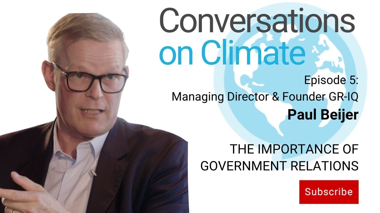 THE IMPORTANCE OF GOVERNMENT RELATIONS  FOR CORPORATIONS - PAUL BEIJER