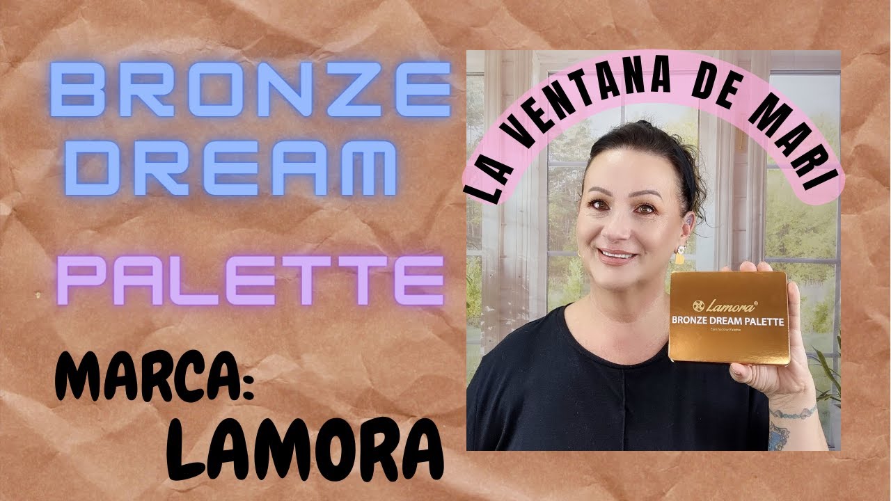 BRONZE DREAM PALETTE. Marca Lamora