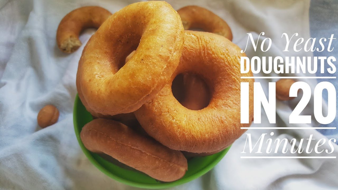 How to cook NO YEAST DOUGHNUTS IN 20 MINUTES Recipe