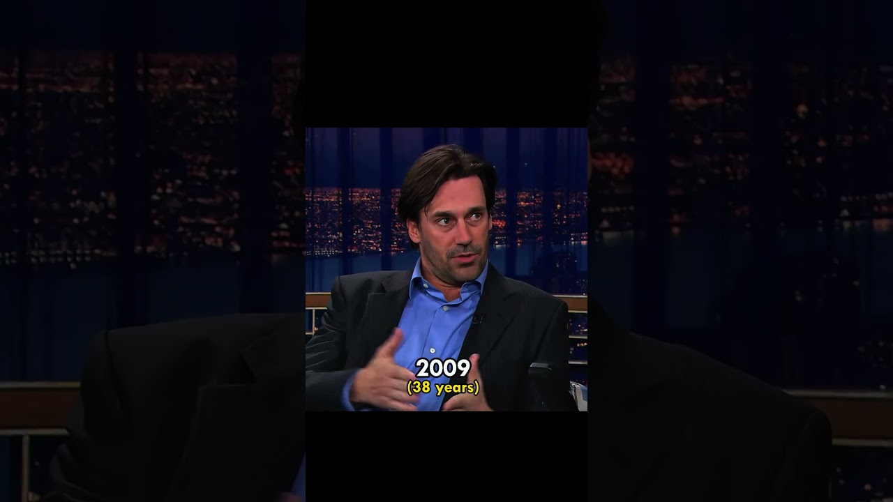 Jon Hamm 1996 - 2024  #shorts