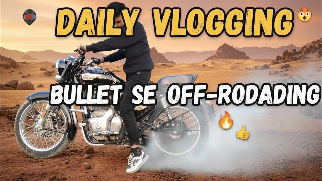 DON'T TRY👍 BULLET OFF-ROAD DING 😱
