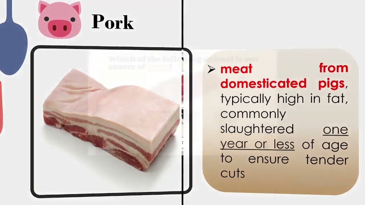 4th Qtr  Module 1  Sources of Meat & Basic Preparation Methods of Meat