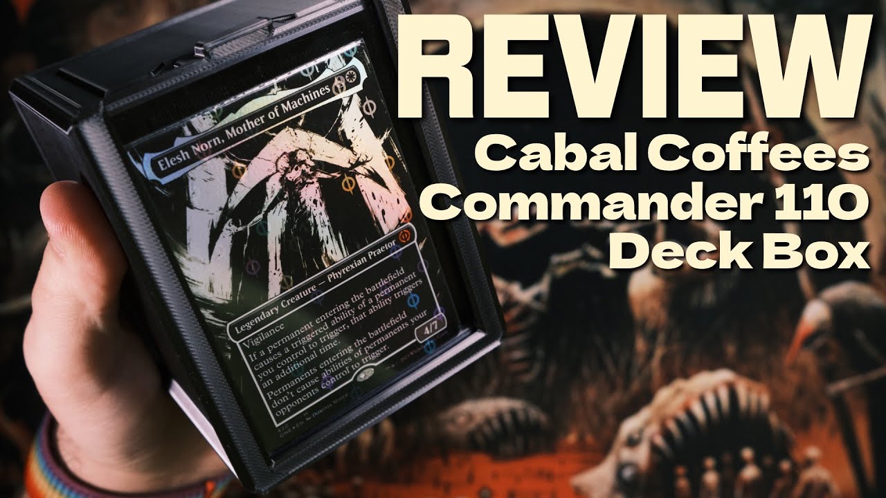 The Best 3D Printed Commander Deck Box