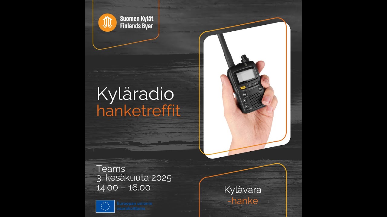 Kyläradio-hanketreffit kesäkuu 2025