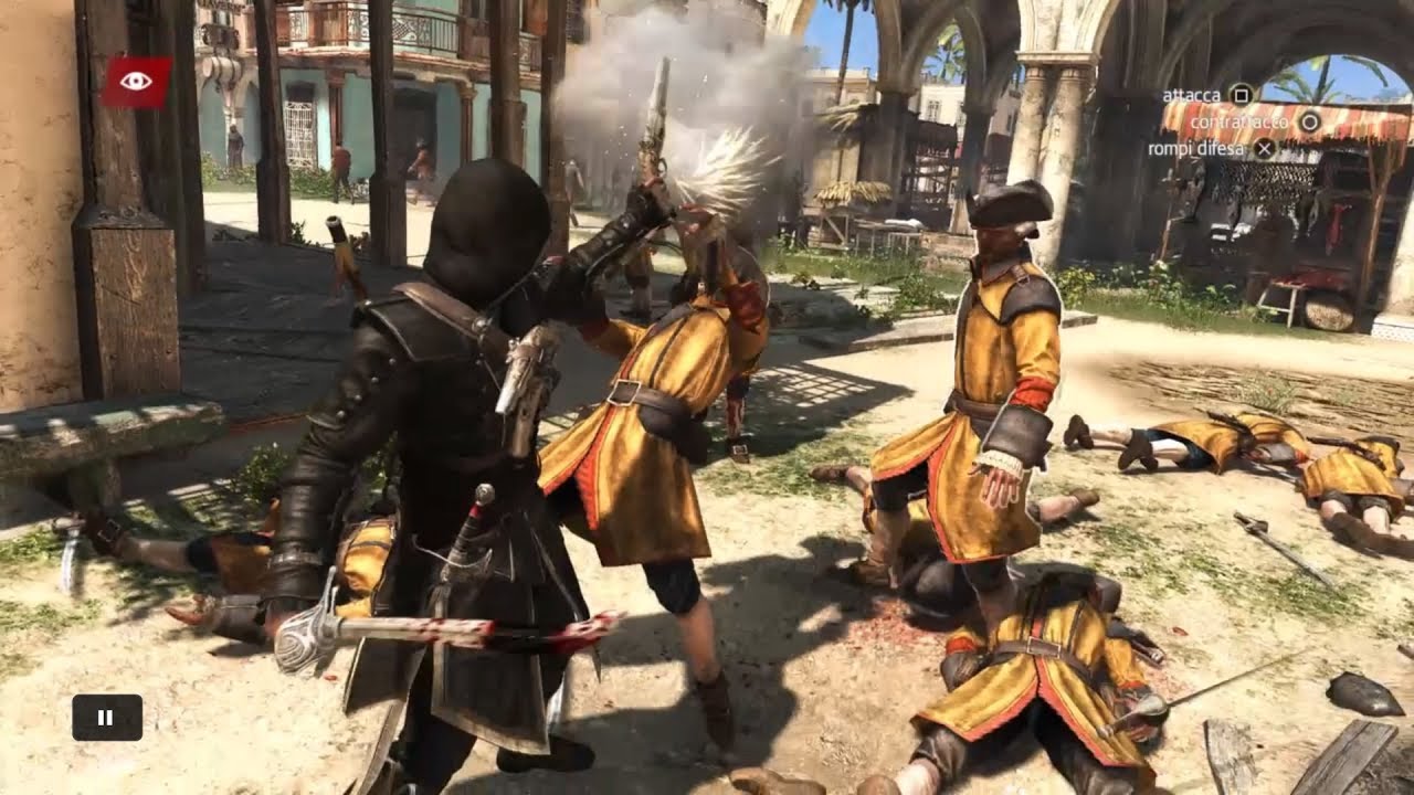 Assassin's Creed IV Black Flag Pirate Edward's KIlling Spree/Takedowns & Havana Free Roam!