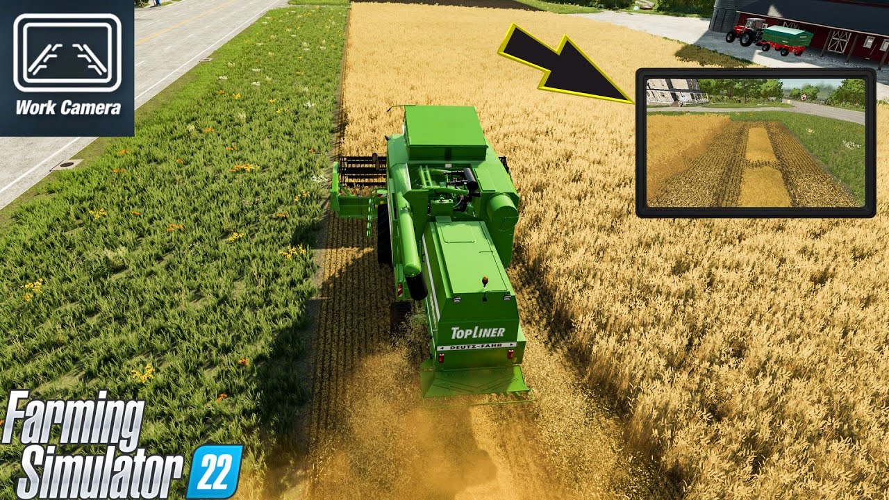 How To Install Work Camera! | #tutorial | #fs22 | #cjfarms