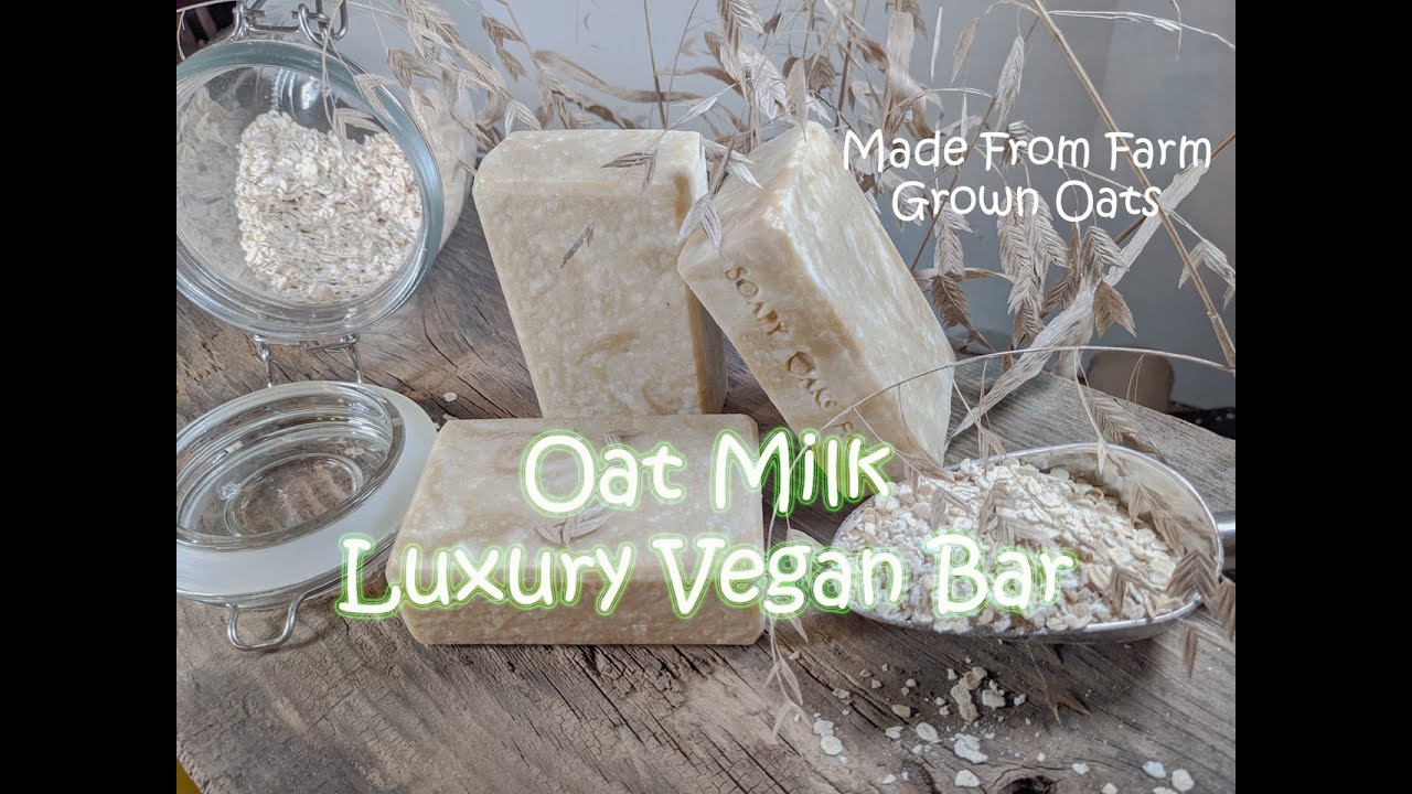 Making Oat Milk Soap