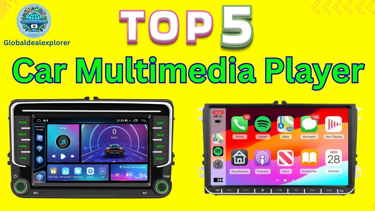 Top 5 Car Multimedia Player in 2026 #CarMultimediaPlayer  #CarTech