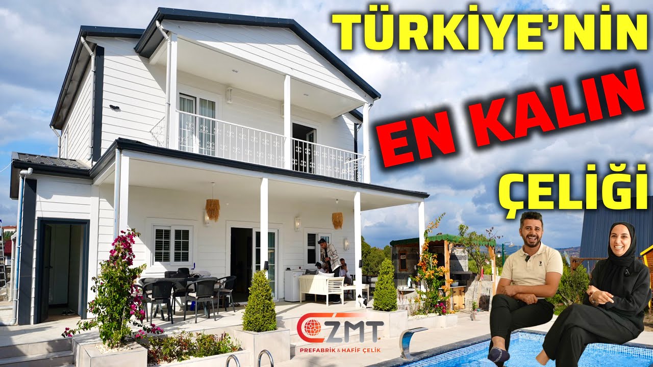 LÜKS MODEL Prefabrik Ev Turu Fiyatı (180 m²)