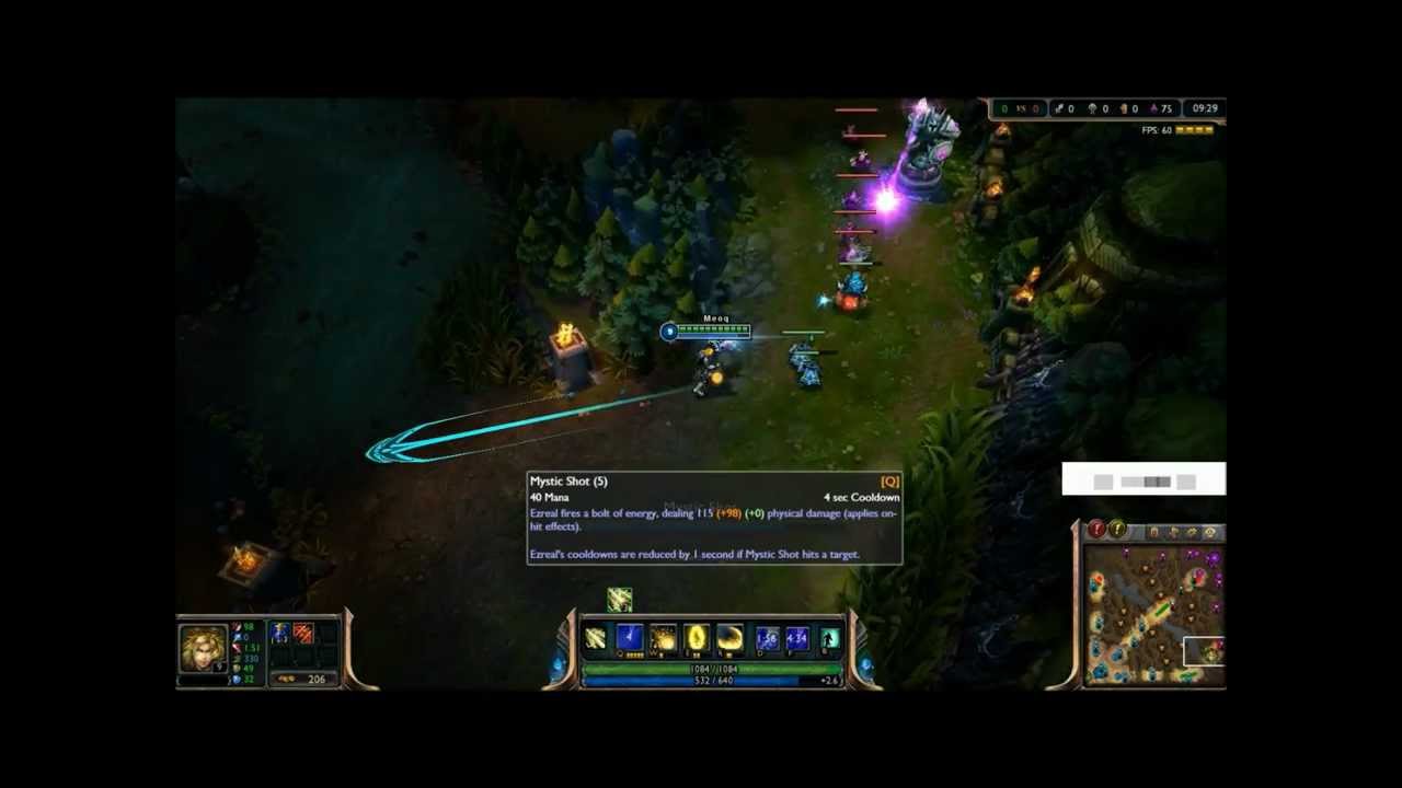 Ezreals Mystic Shot and Runaans Hurricane