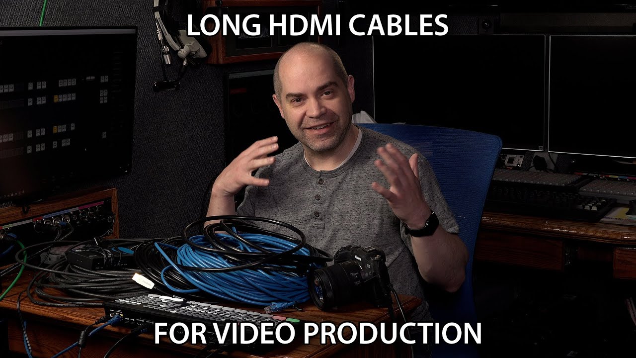Long HDMI Cables for ATEM Mini Switchers and Other Applications