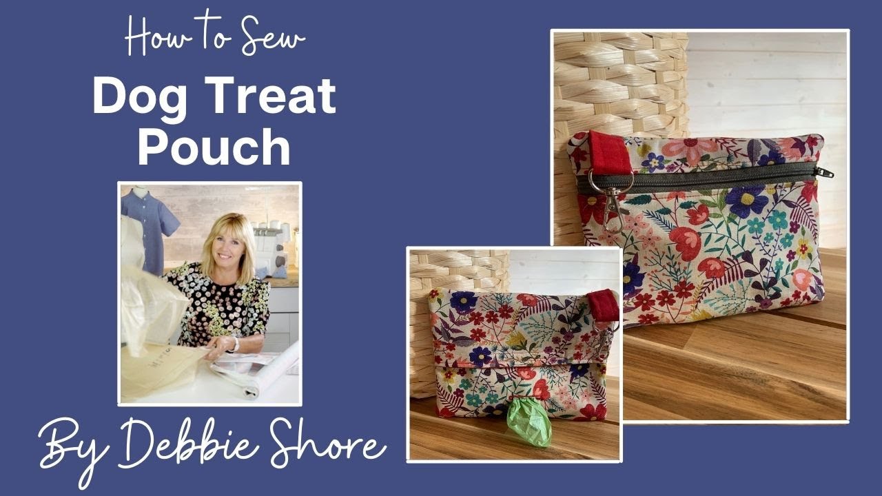 How to Sew a dog treat bag by Debbie Shore