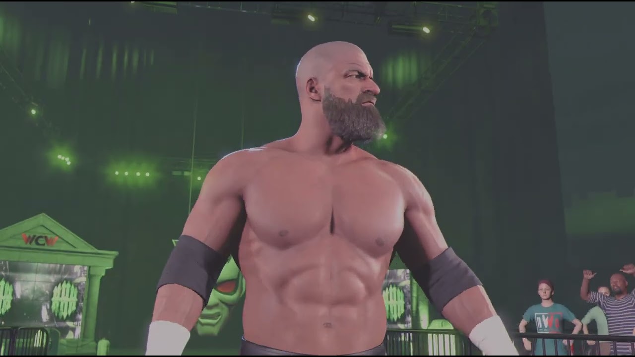 Unforgiven - Triple H & Trish Stratus vs Sandman & Victoria - No DQ Match