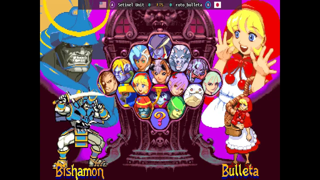 Vampire Savior - 🇺🇸 Setinel Unit(A) vs 🇯🇵 roto_bulleta(B) | Fightcade (2026-03-08 06:57 UTC)