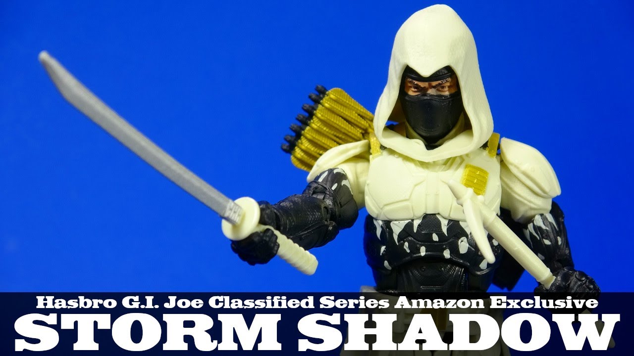 Обзор фигурки G.I. Joe Storm Shadow Arctic Mission от Hasbro Classified Series Amazon