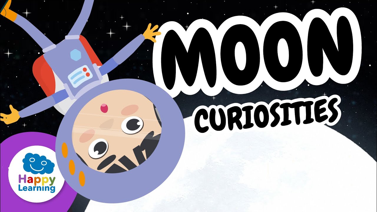 🌕 Moon Curiosities | Educational Videos for Children | @HappyLearningENG