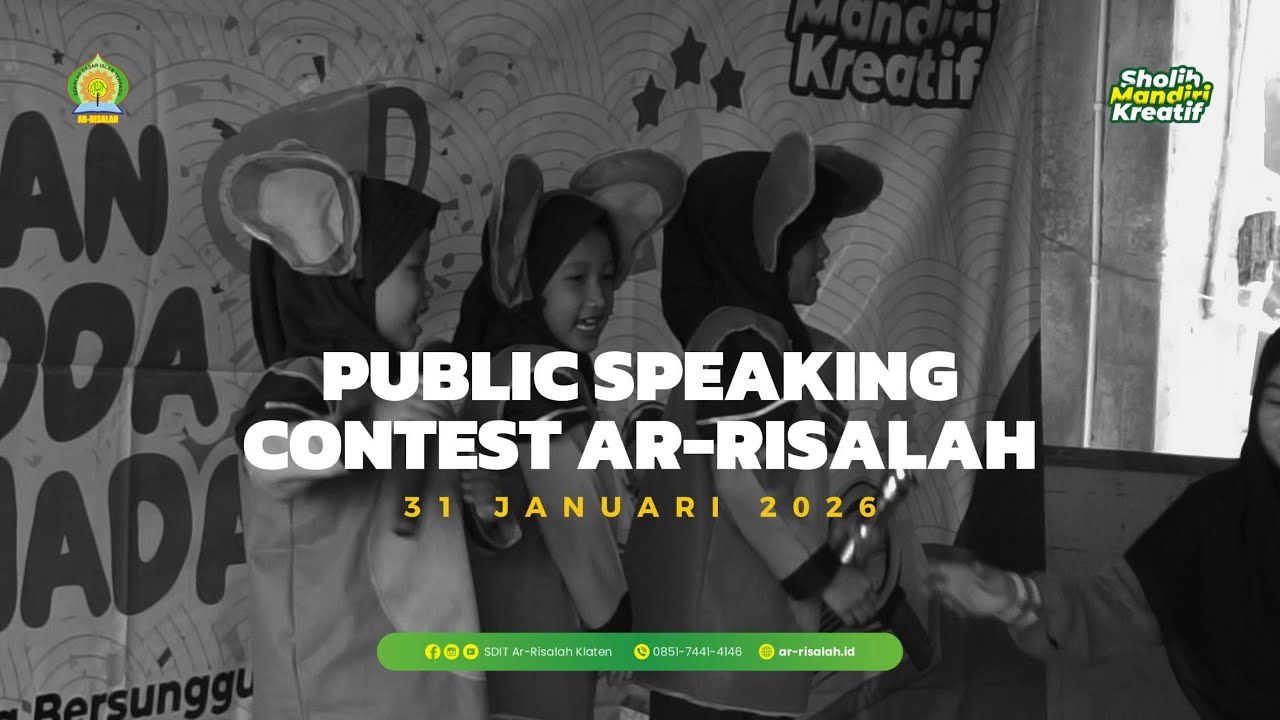 Berani Tampil, Berani Bicara, Berani Berdakwah! | ARRISALAH PUBLIC SPEAKING CONTEST #pentassenisdit