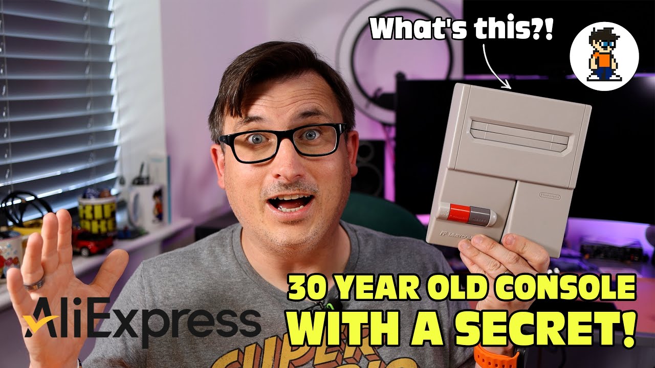 Famicom AV from AliExpress - 30 Year Old Console with a SECRET!