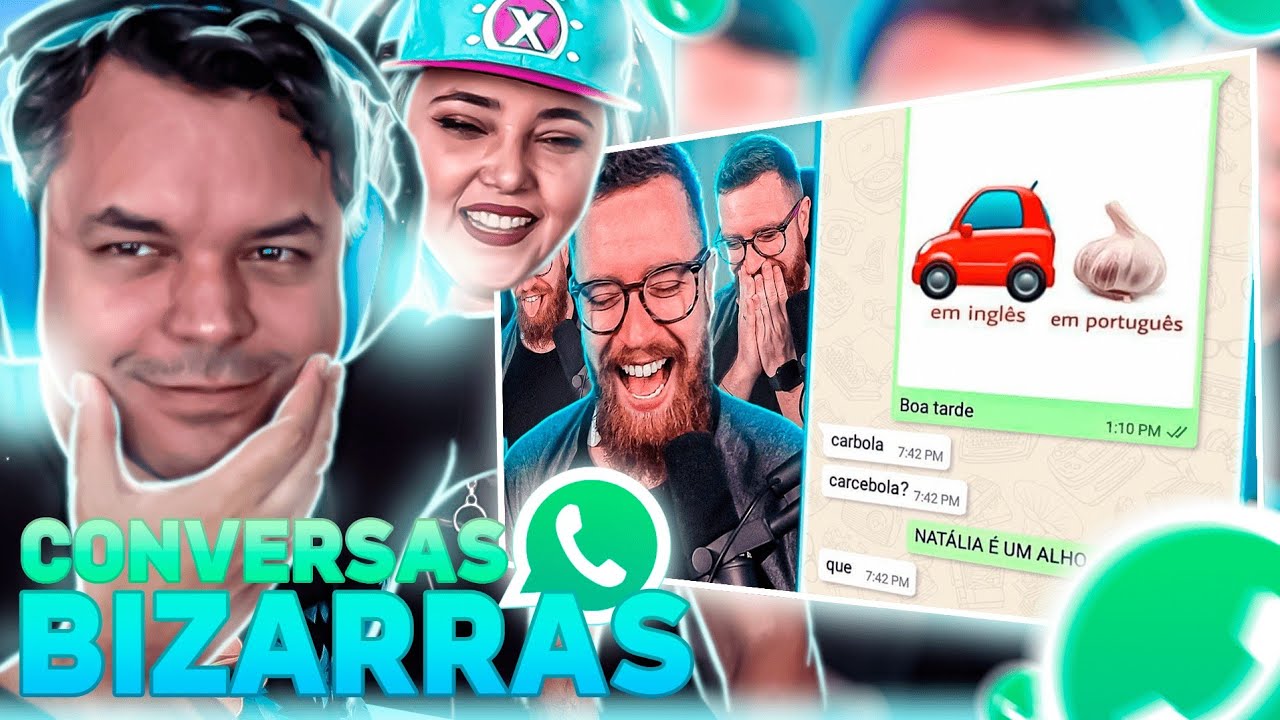 As CONVERSAS mais BIZARRAS do WHATSAPP (LubaTV) REACT