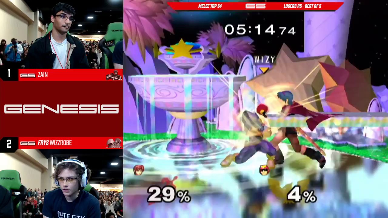 Genesis 5 — Zain (Март) против Fry's | Wizzrobe (Капитан Фалкон) — SSBM — Топ 64, Раунд лузеров 5