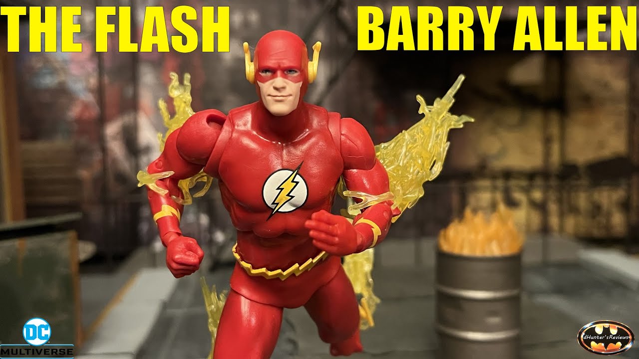 McFarlane DC Multiverse Barry Allen Flash Page Puncher DC Direct Action Figure Review & Comparison