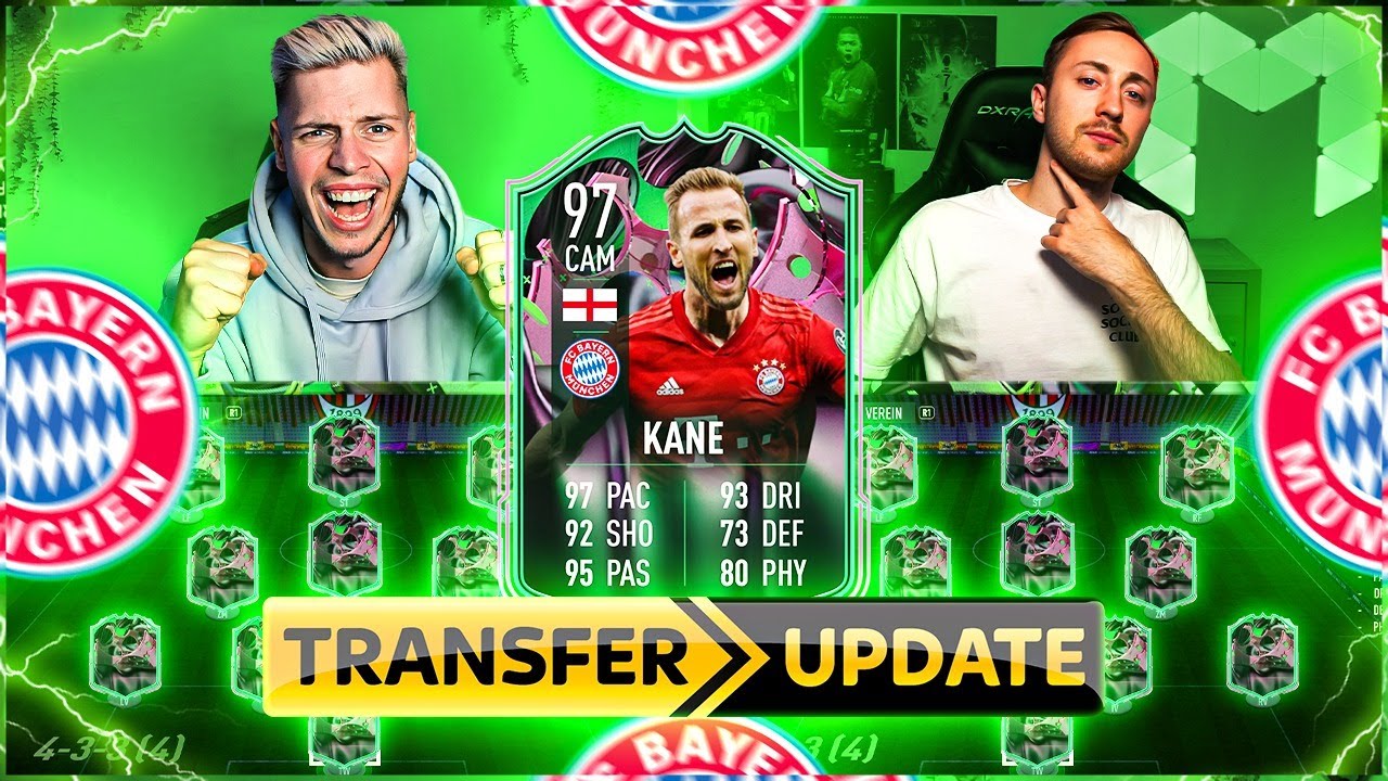 HARRY KANE FC BAYERN TRANSFER SQUAD BUILDER BATTLE 🔥🔥 vs MaxMalle - FIFA 23 SBB