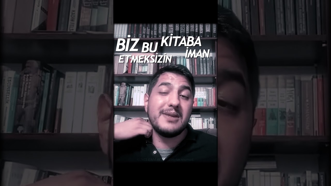 Biz Bu Kitaba İman Etmeksizin Yapamıyoruz Ya | Altay Cem Meri&ccedil;