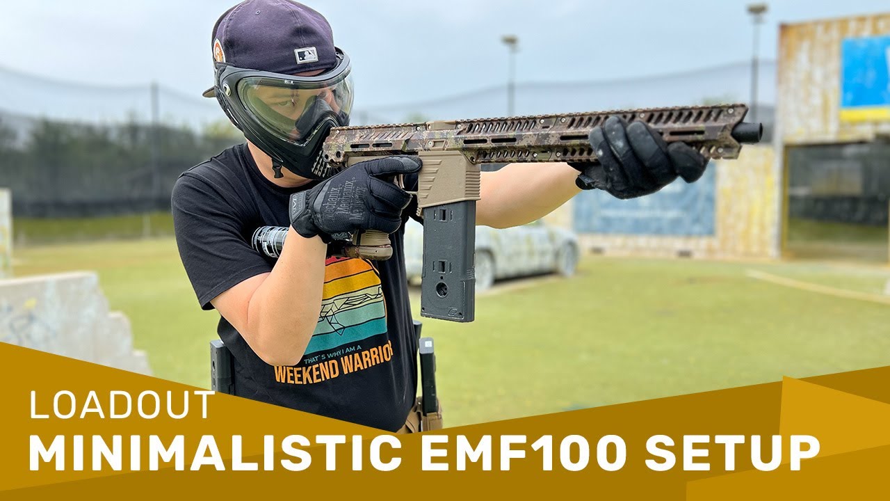 Paintball Setup: EMF100 Minimal / CQB Setup