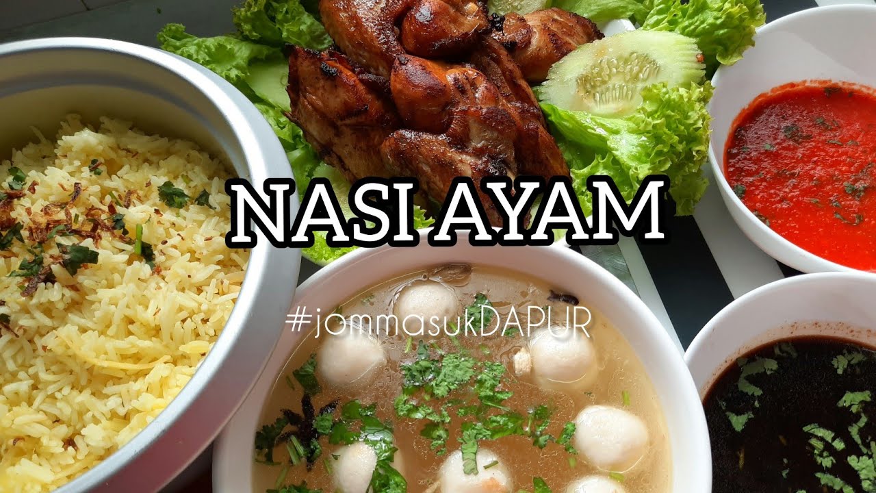 RESEPI NASI AYAM MUDAH