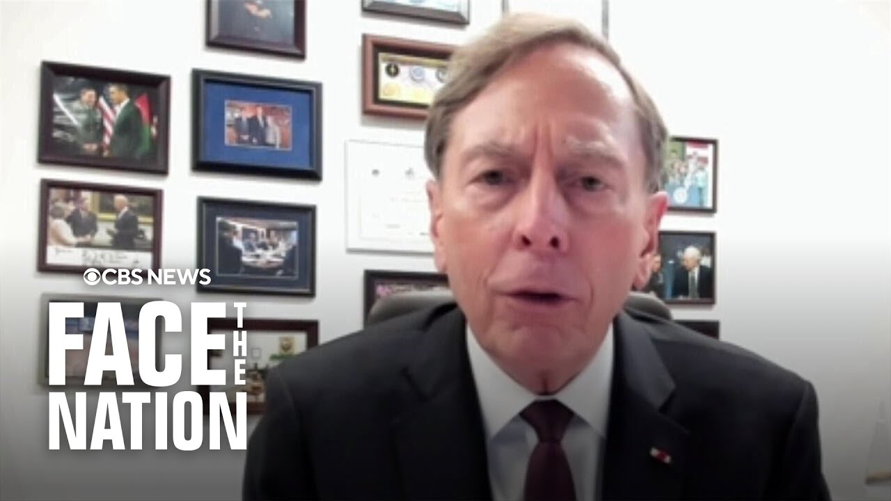 Former CIA Director David Petraeus says U.S. has 