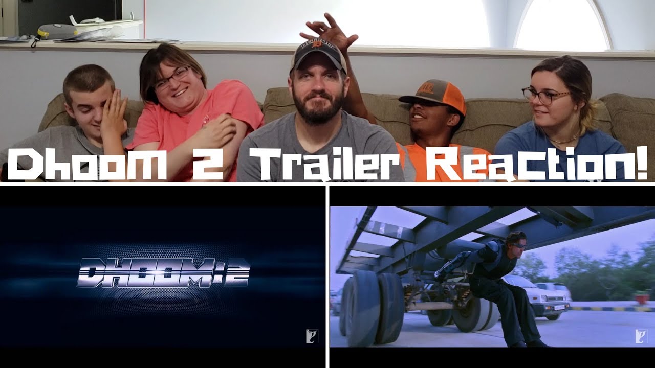 Dhoom 2 / Hrithik Roshan, Abhishek Bachchan, Aishwarya Rai, Uday Chopra / Trailer Reaction!