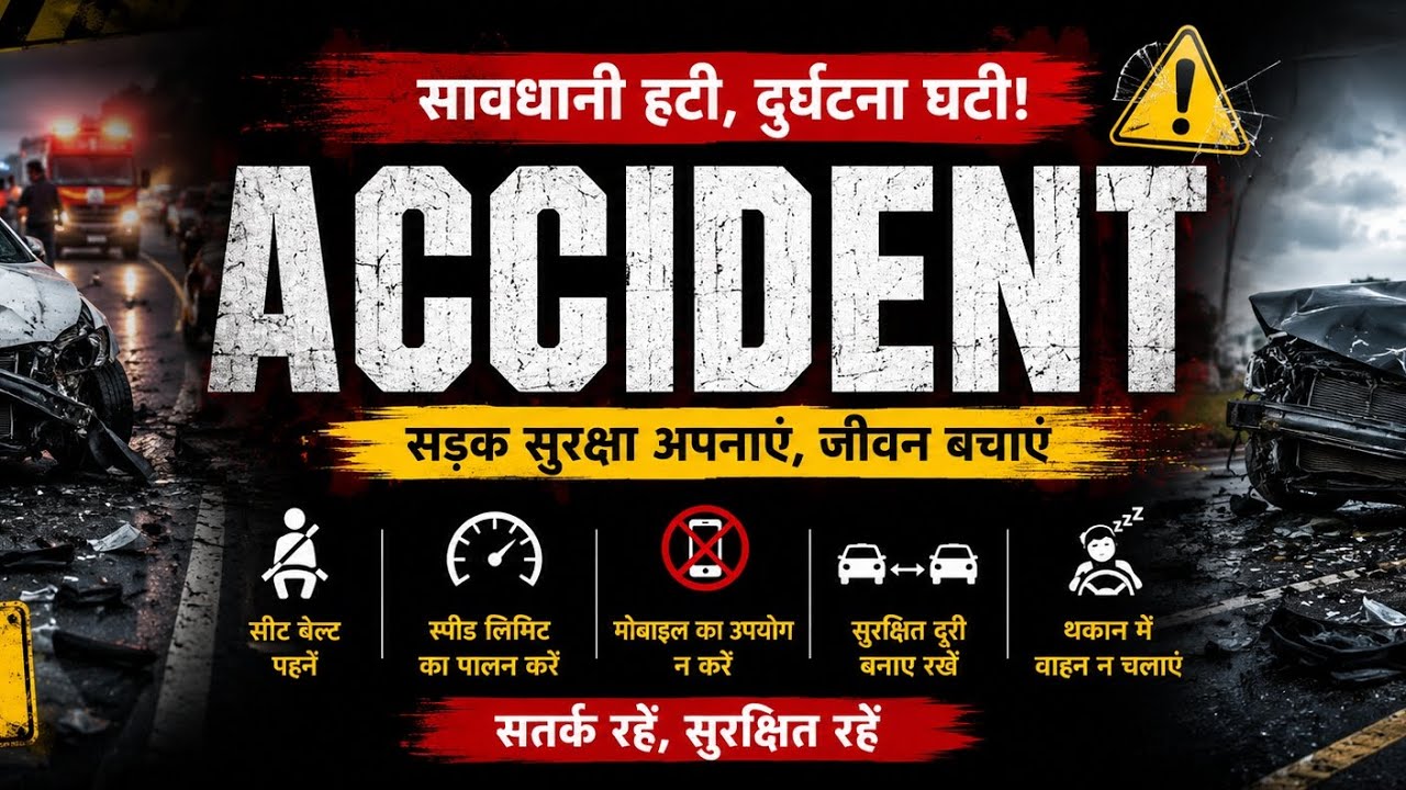 🚨 Gujarat Highway Accident Caught on Camera | Shocking Accident Footage 🚨