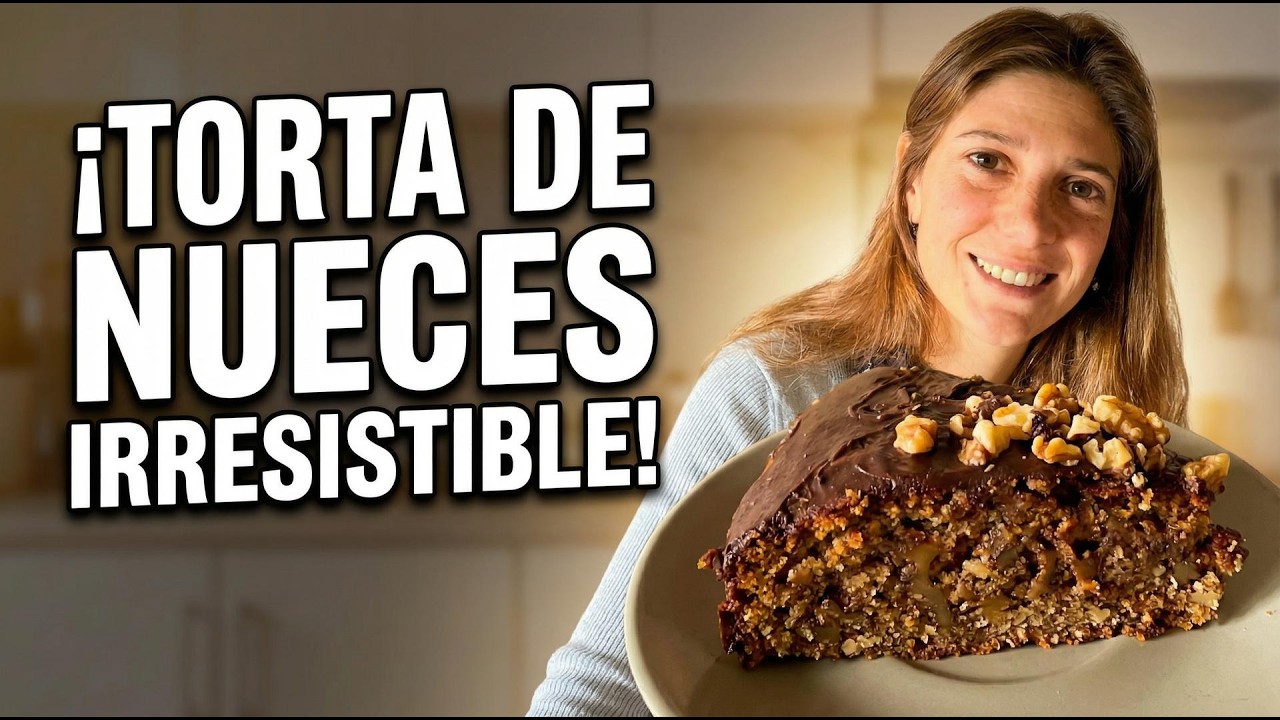 Por FIN comparto mi Torta de Nueces secreta ¡Mira cómo queda!
