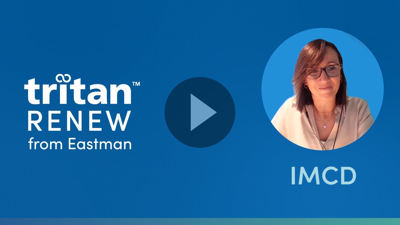 IMCD: Tritan Renew Delivers Extensive Added Value, Including Safety, Sustainability