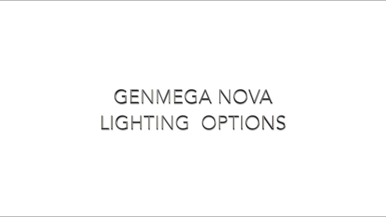 (Genmega ATM) Genmega Nova Lighting Options