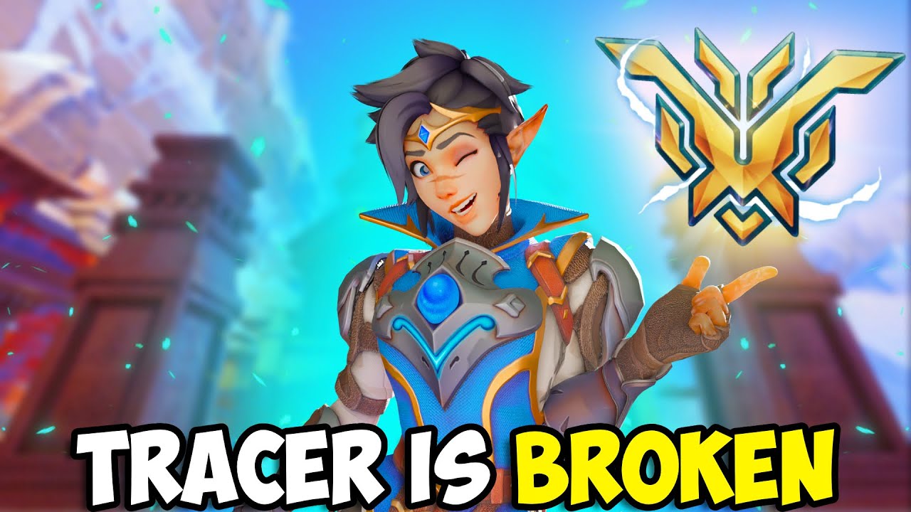 I see why Tracer is BROKEN - Overwatch 2 Top 500 Gameplay