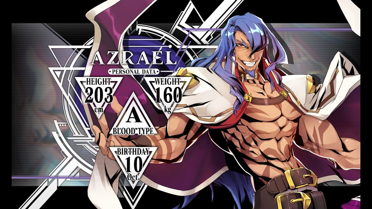 BlazBlue Central Fiction Azrael Arcade Story All Acts Full Cinematic Showcase No Commentary
