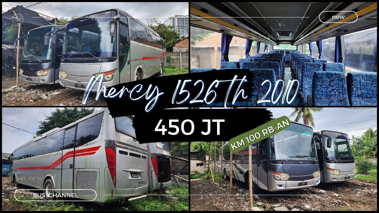 Jual Beli Bus | KEJAR TAYANG! Mercy OH 1526, KM di 100 Rb-an tonton reviewnya disini #jualbus