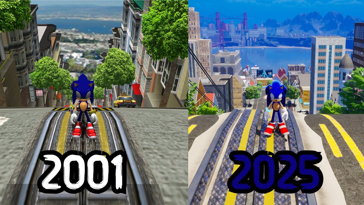Sonic Adventure 2: сравнение оригинала и ремейка