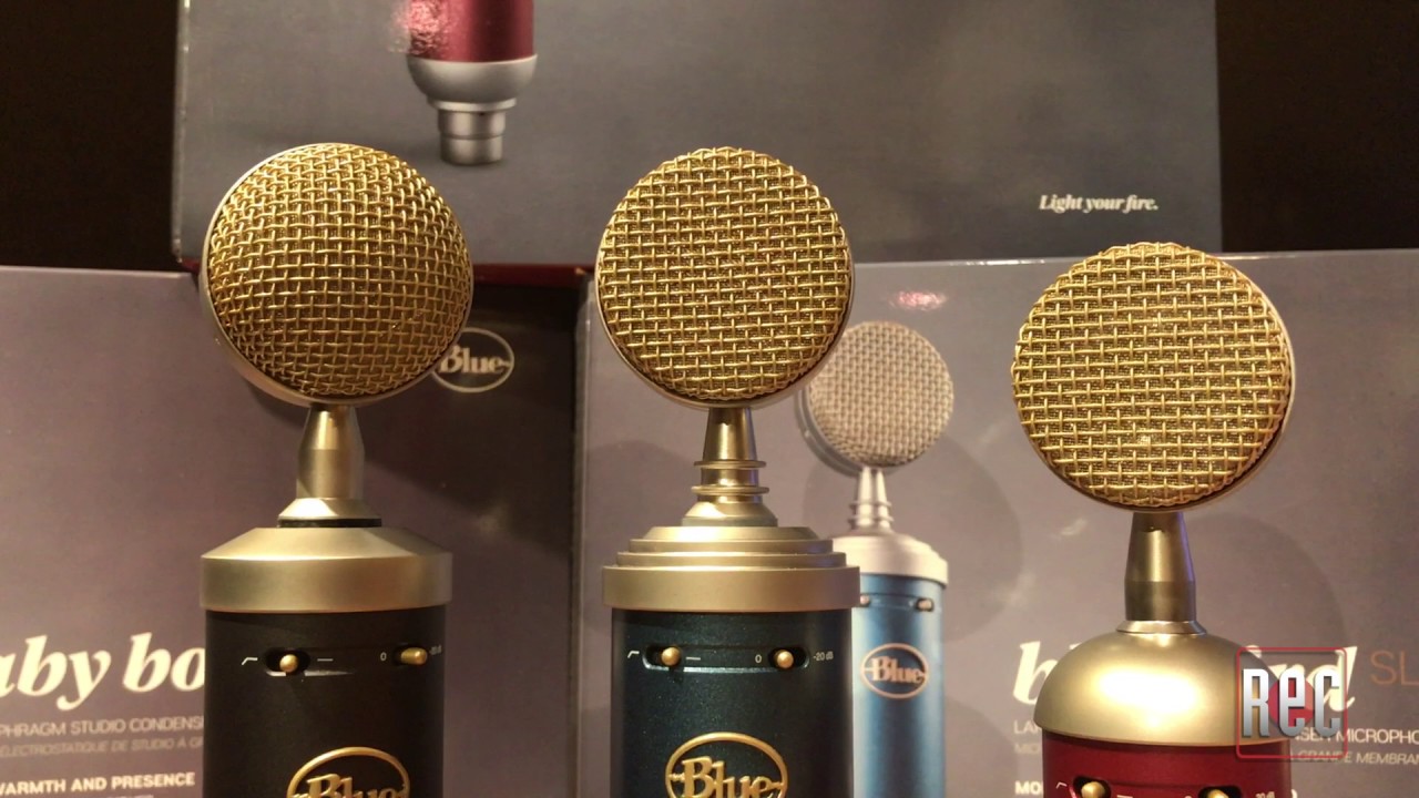 Сравнение серии микрофонов Blue SL от журнала Recording Magazine