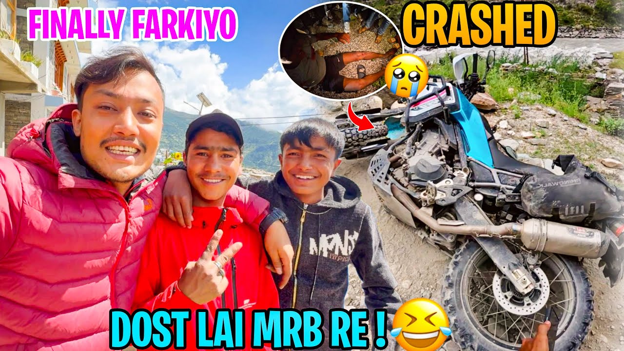 Dost lai MRB rea Simikot ma || 15 din ko Ride 3 Day ma sakiyo || MRB Vlog ||
